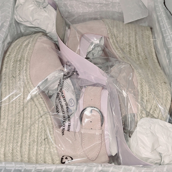 Marc Fisher Alita Platform Wedge espadrille sandals, size 8.5, new in box, ligh - Picture 8 of 10